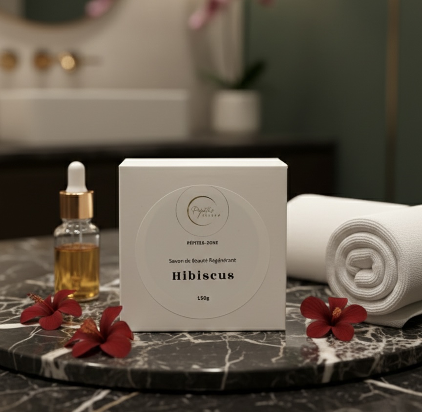 Savon hibiscus